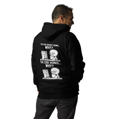 The Code doesn't work why - Unisex Hoodie ( Back Print )