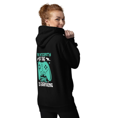 The integrity of the Game is Everything (Swarna) - Unisex Hoodie ( Back Print )