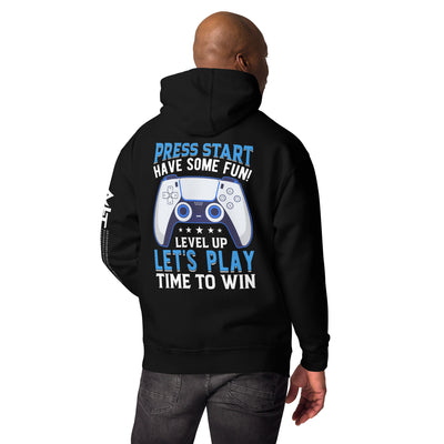 Press Start and Have some Fun - Unisex Hoodie (back print)