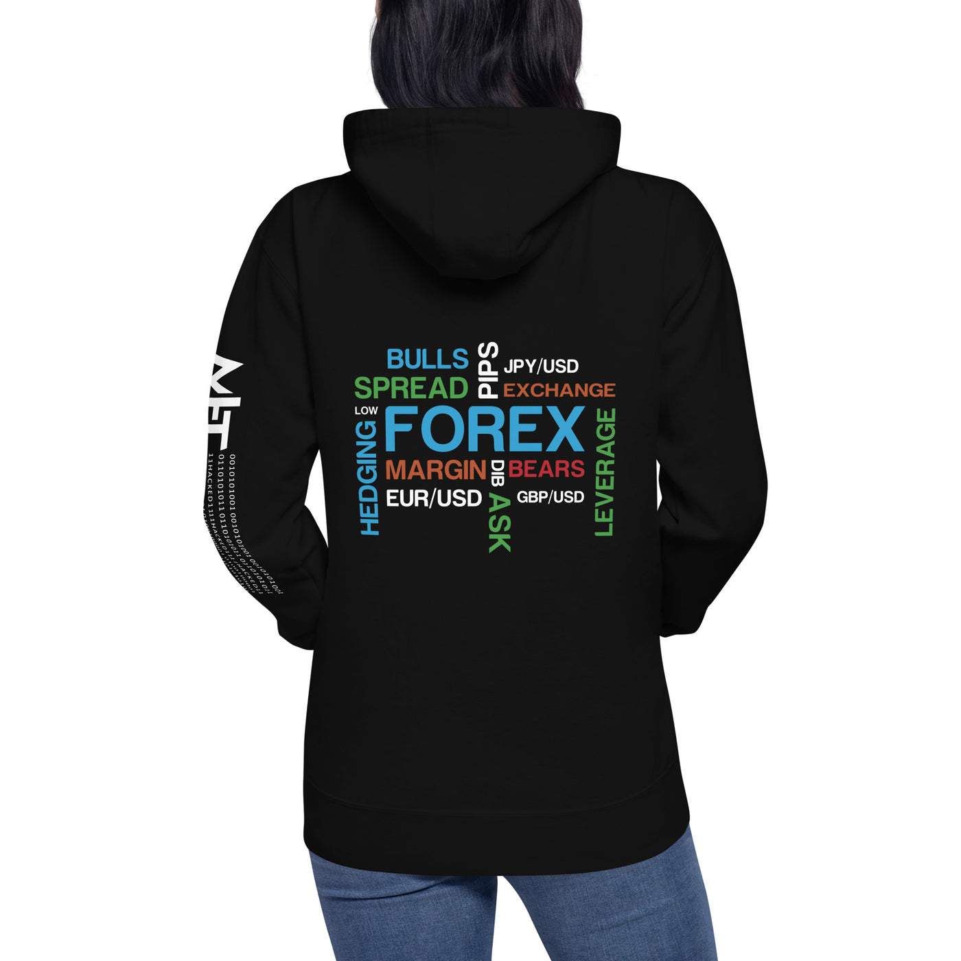 Forex Pips Leverage - Unisex Hoodie ( Back Print )