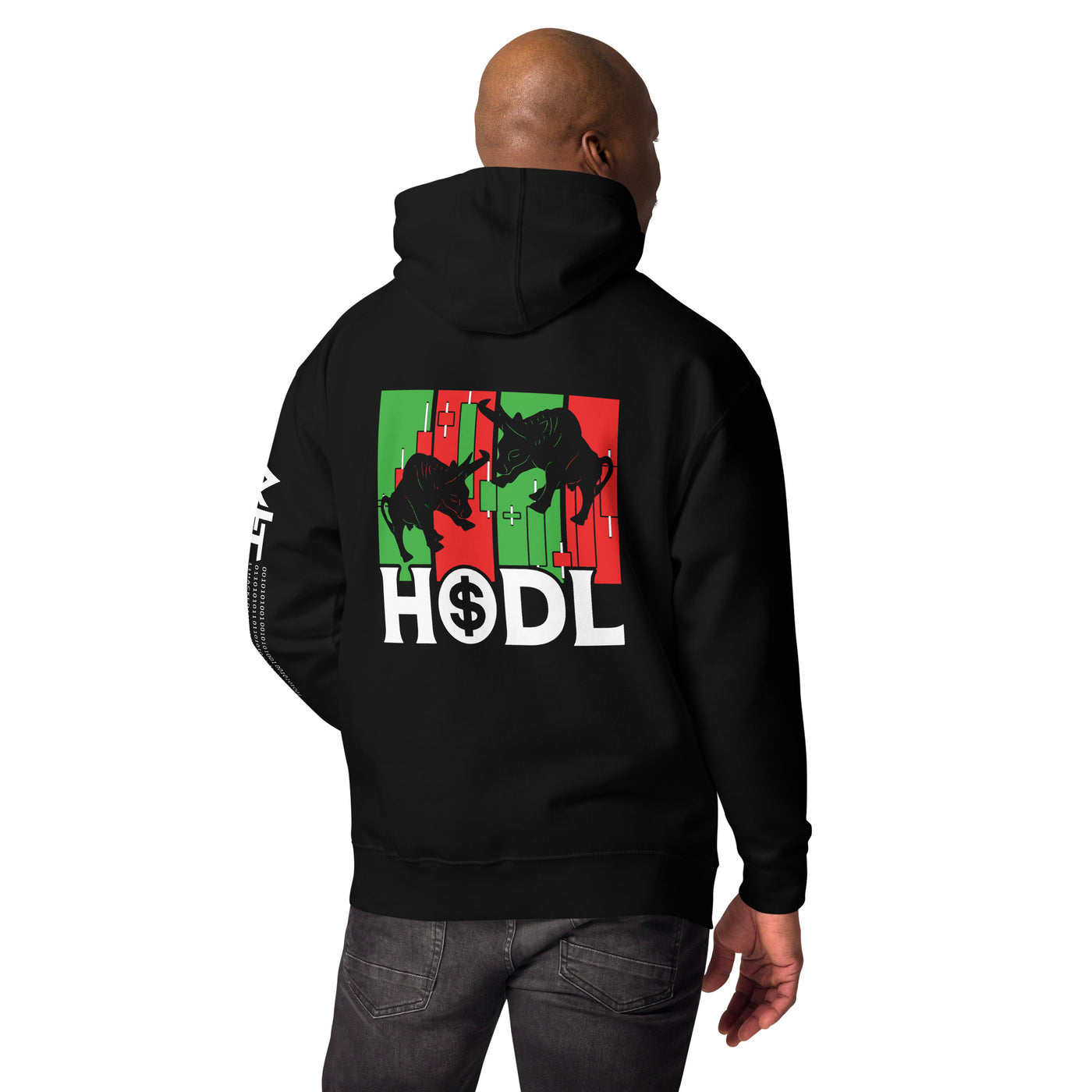 HODL - Unisex Hoodie ( Back Print )