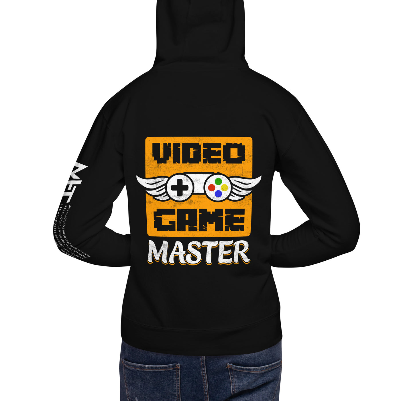 VIDEO GAME MASTER (MAHFUZ) - Unisex Hoodie ( Back Print )