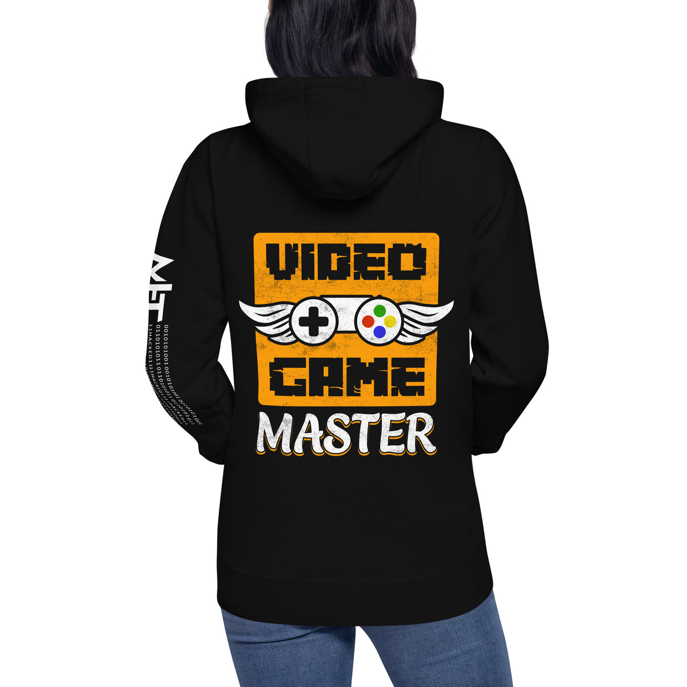 VIDEO GAME MASTER (MAHFUZ) - Unisex Hoodie ( Back Print )