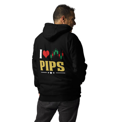 I Love Pips ( MAHFUZ ) - Unisex Hoodie ( Back Print )