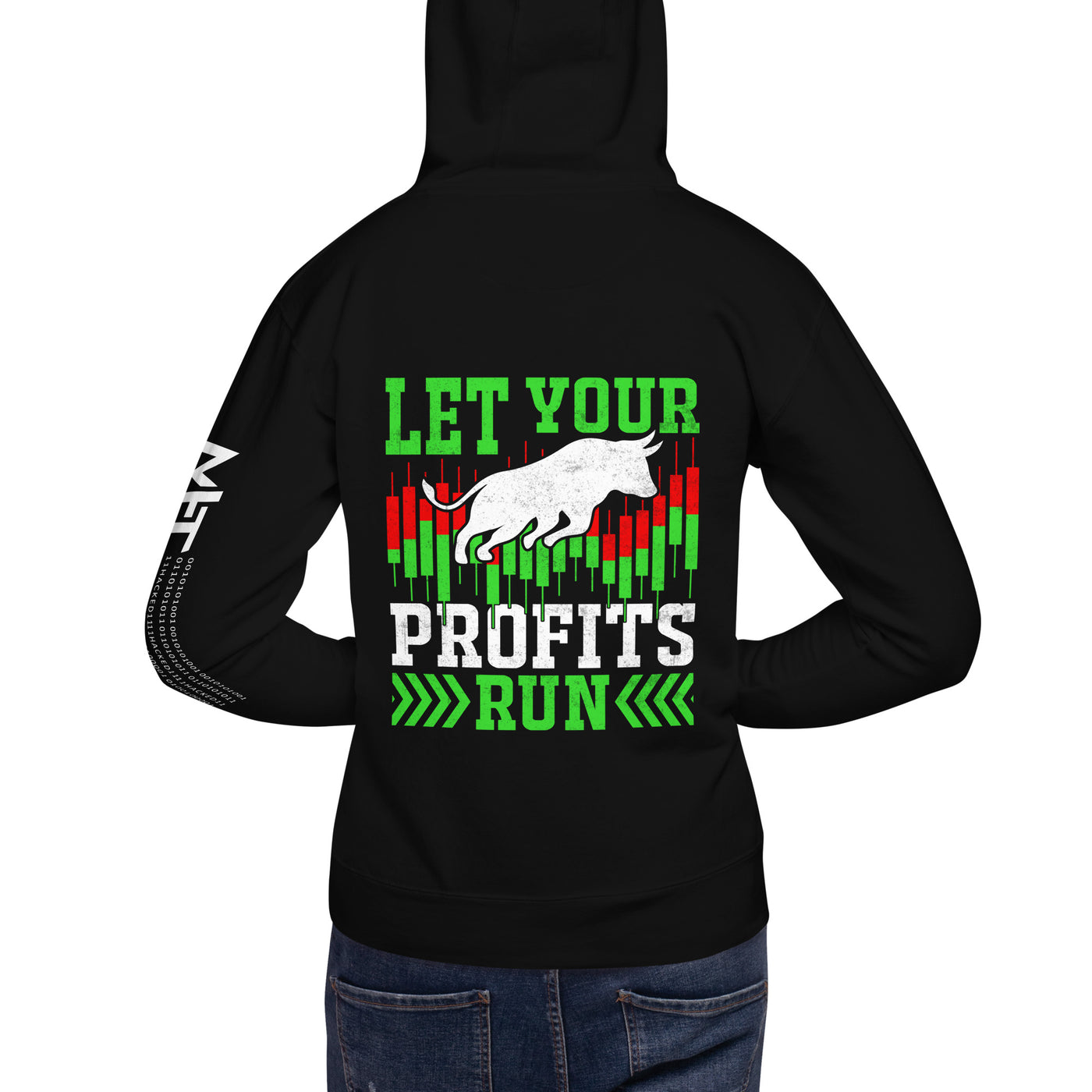 Let your Profits run - Unisex Hoodie ( Back Print )