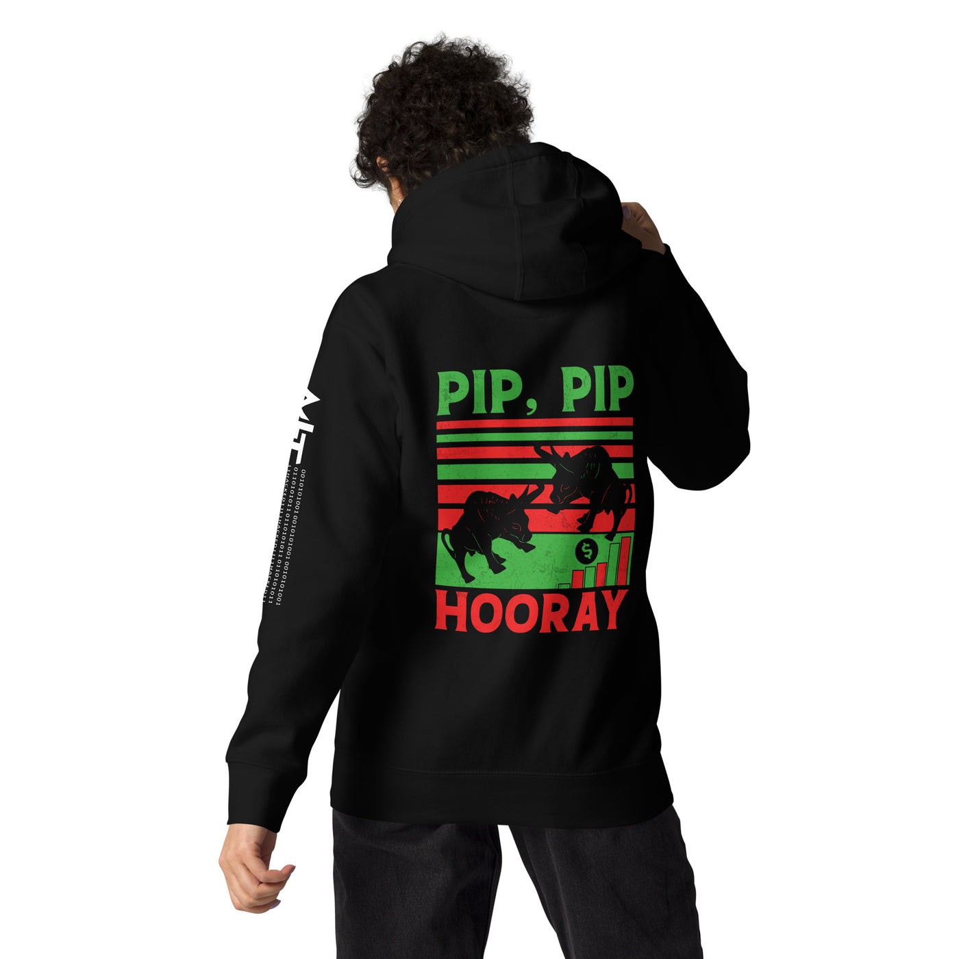 Pip, Pip Hooray - Unisex Hoodie ( Back Print )