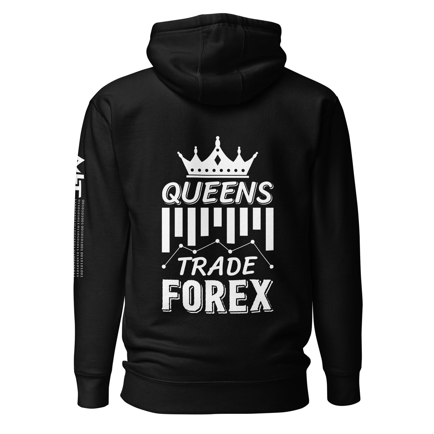 Queens Trade Forex - Unisex Hoodie ( Back Print )