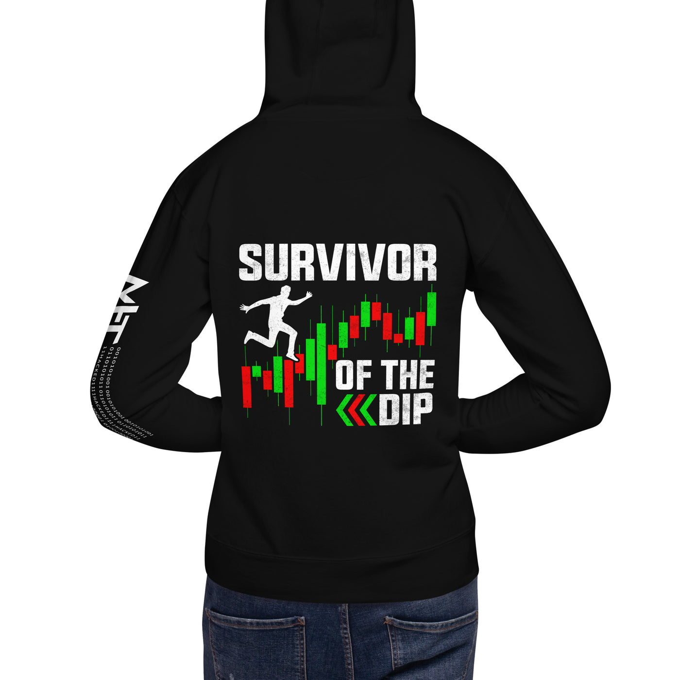 Survivor of the Dip - Unisex Hoodie ( Back Print )