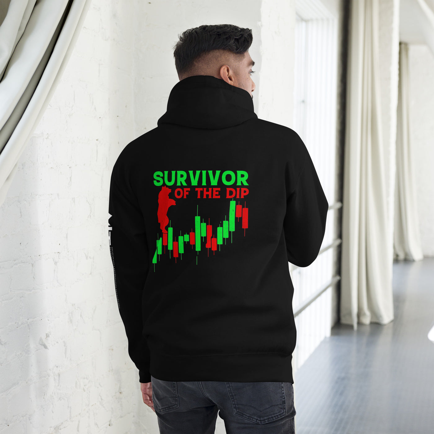 Survivor of the Dip V1 - Unisex Hoodie ( Back Print )