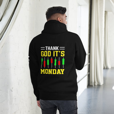 Thank God! It's Monday - Unisex Hoodie ( Back Print )