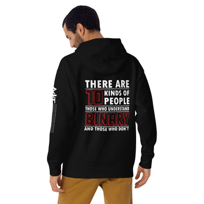 There are 10 kinds of People - Unisex Hoodie ( Back Print )