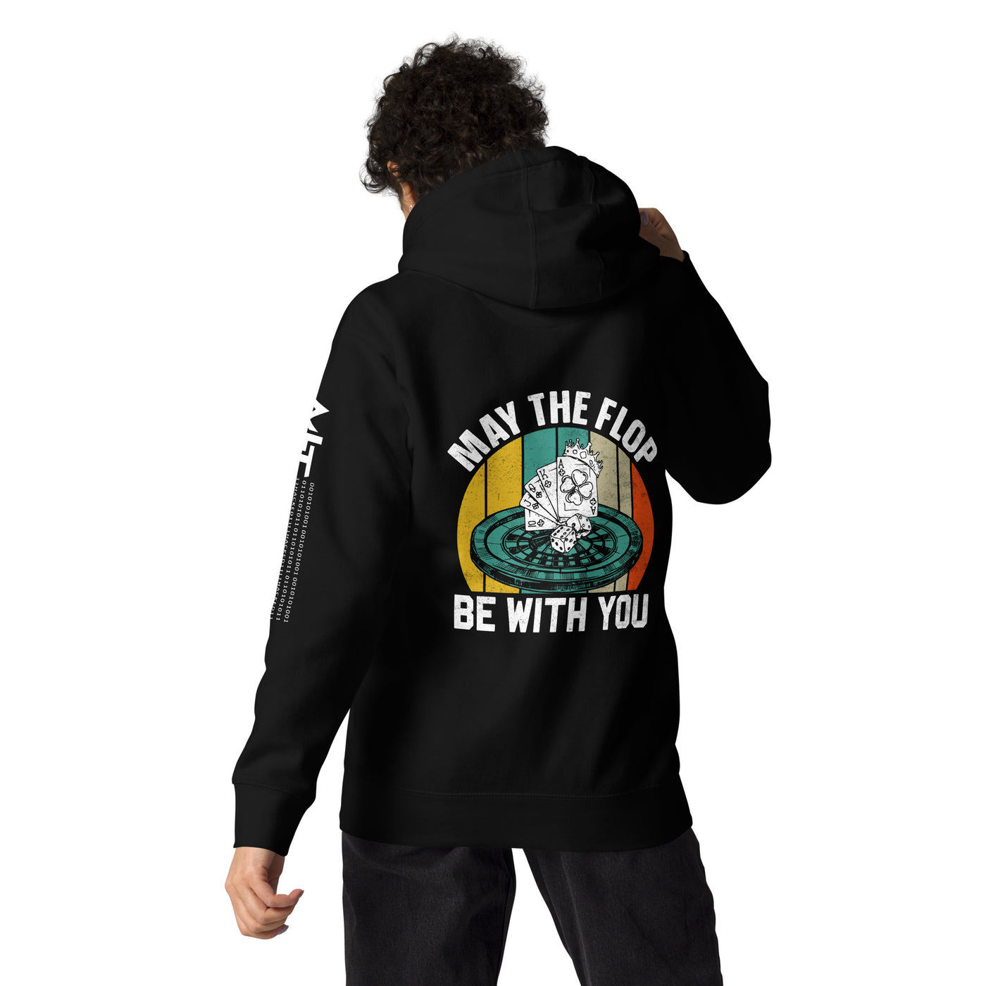 May the Flop be with you - Unisex Hoodie ( Back Print )