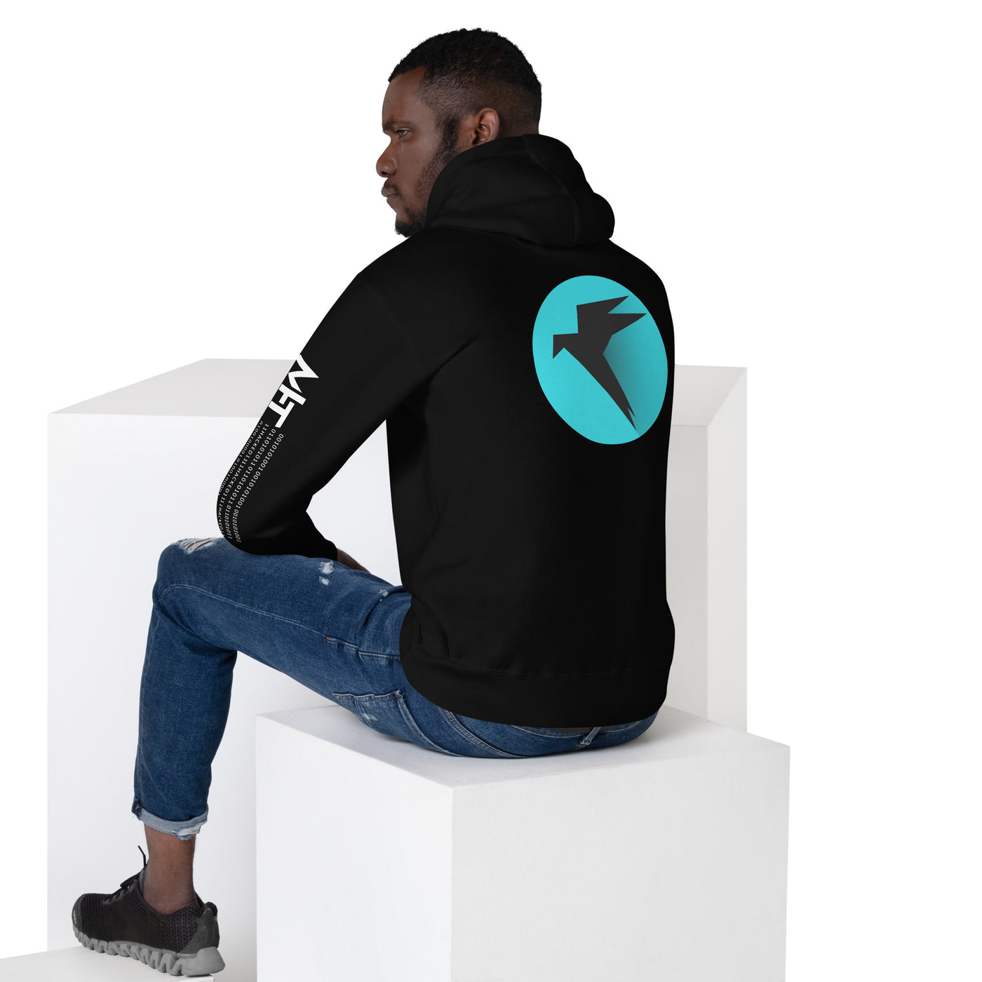 Parrot OS - The operating system for Hackers - Unisex Hoodie (back print)