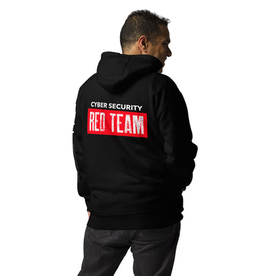 Cyber Security Red Team V1 - Unisex Hoodie ( Back Print )