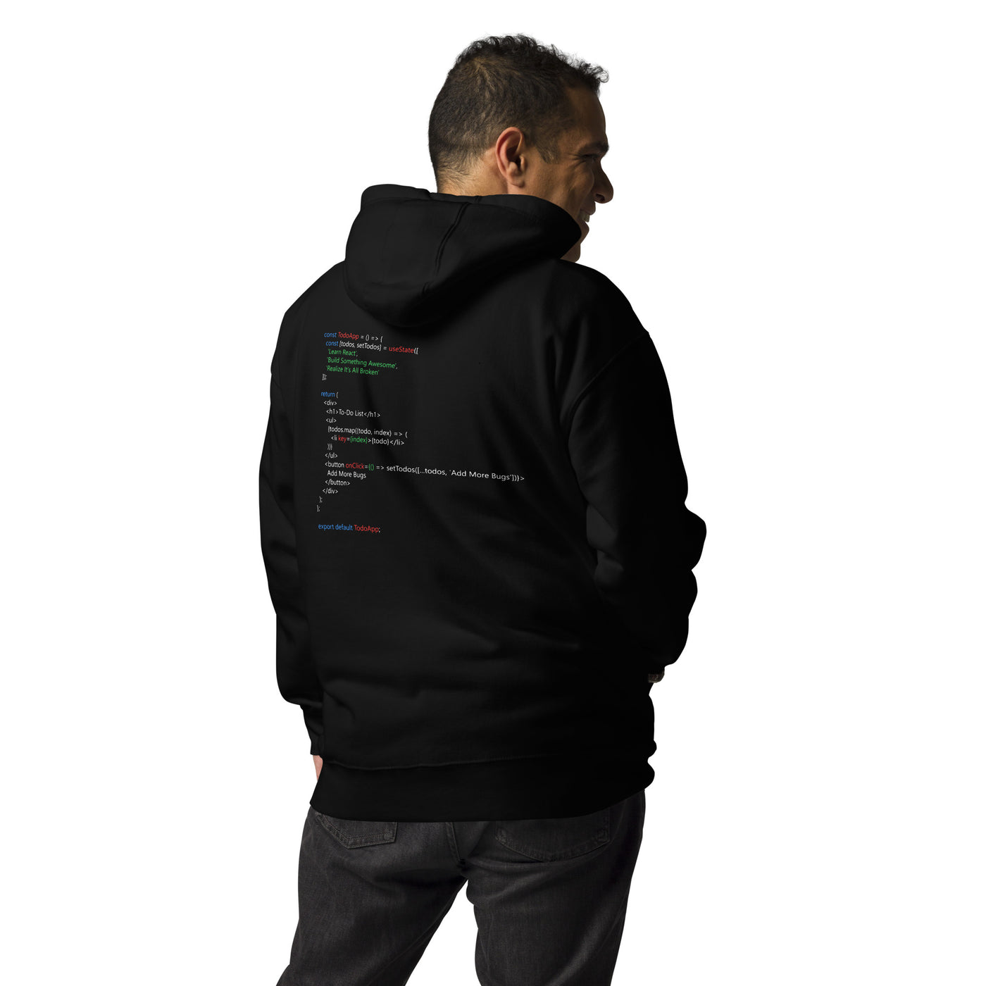 The Classic To-Do List - Unisex Hoodie (back print)
