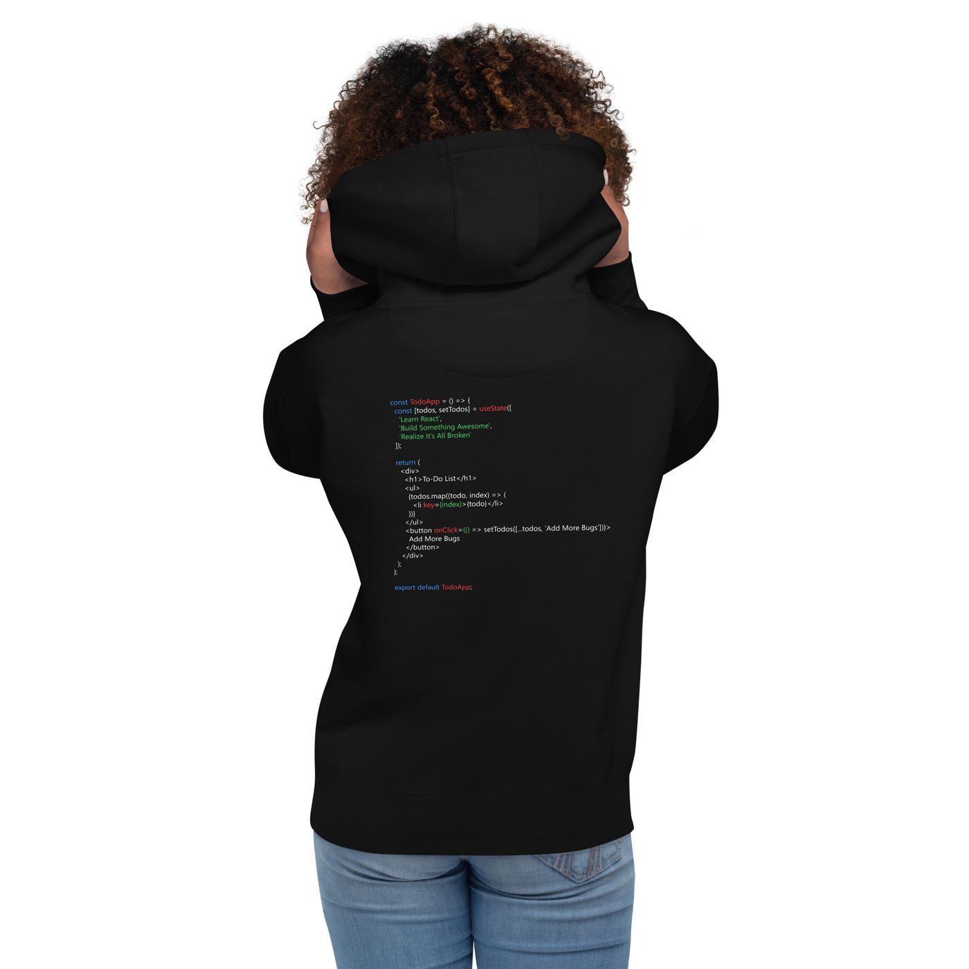 The Classic To-Do List - Unisex Hoodie (back print)