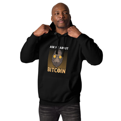 Ask Me about Bitcoin Ape - Unisex Hoodie