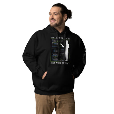 First, Solve the problem; then, Write the code V5 - Unisex Hoodie