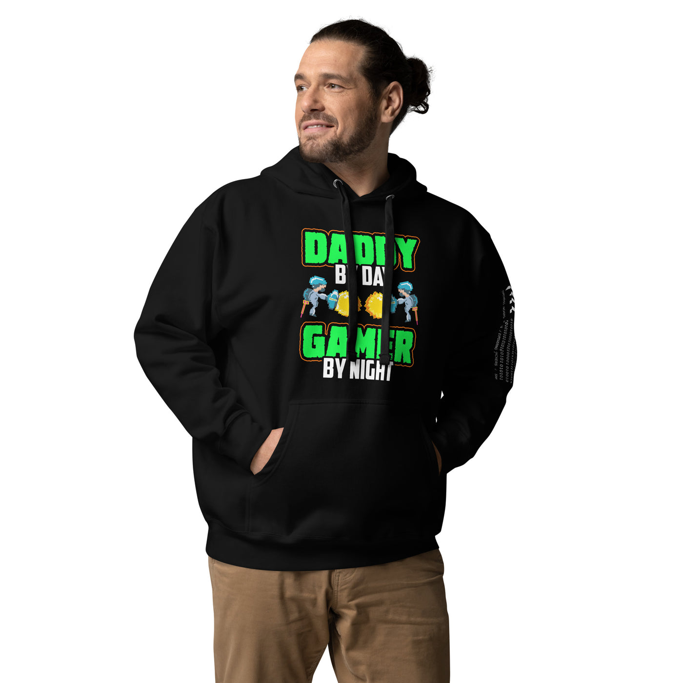 Daddy by Day, Gamer by Night Unisex Hoodie