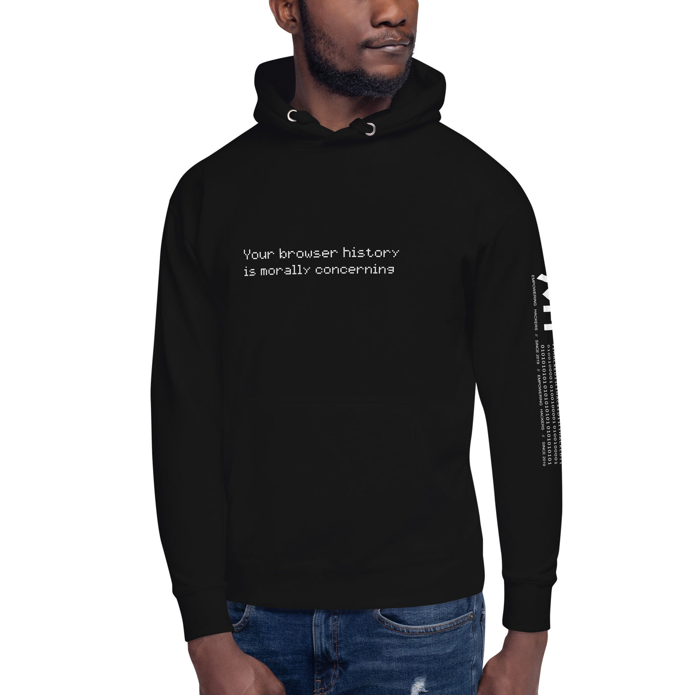 Your Browser History is Morally Concerning  V2 Unisex Hoodie
