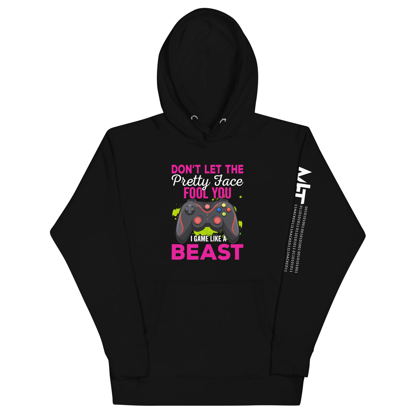 Don't let the pretty face fool you - Unisex Hoodie