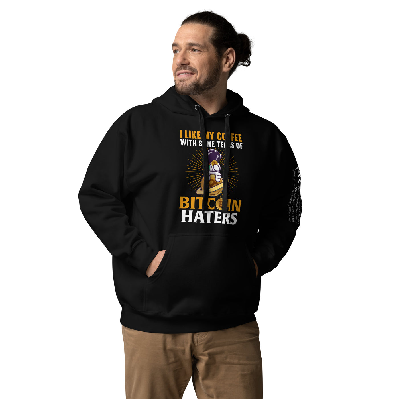 I like my Coffee with some tears of Bitcoin Haters - Unisex Hoodie