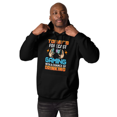 Games: the Only legal place to Kill Stupid People ( orange text ) - Unisex Hoodie