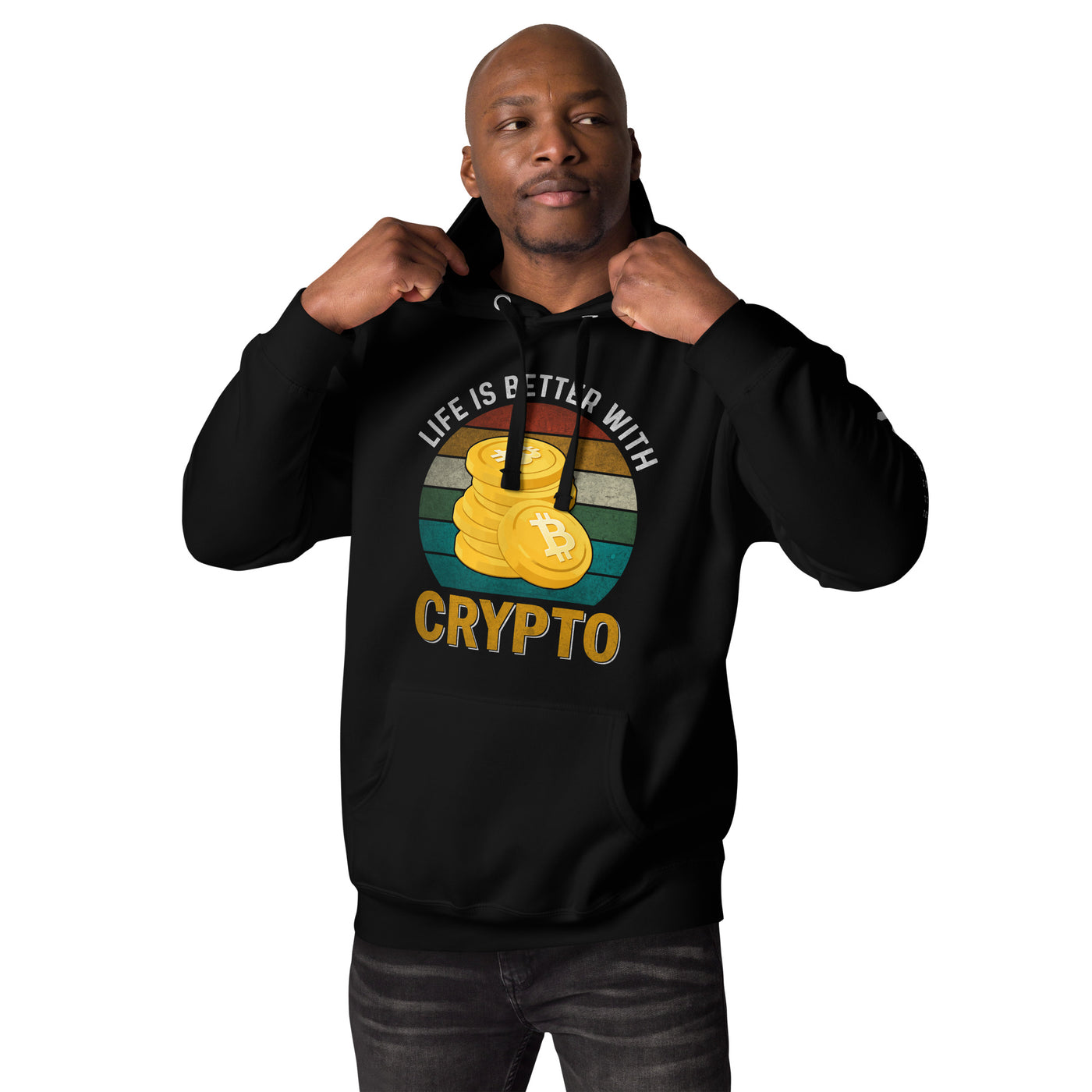 Life is Better with Bitcoin - Unisex Hoodie