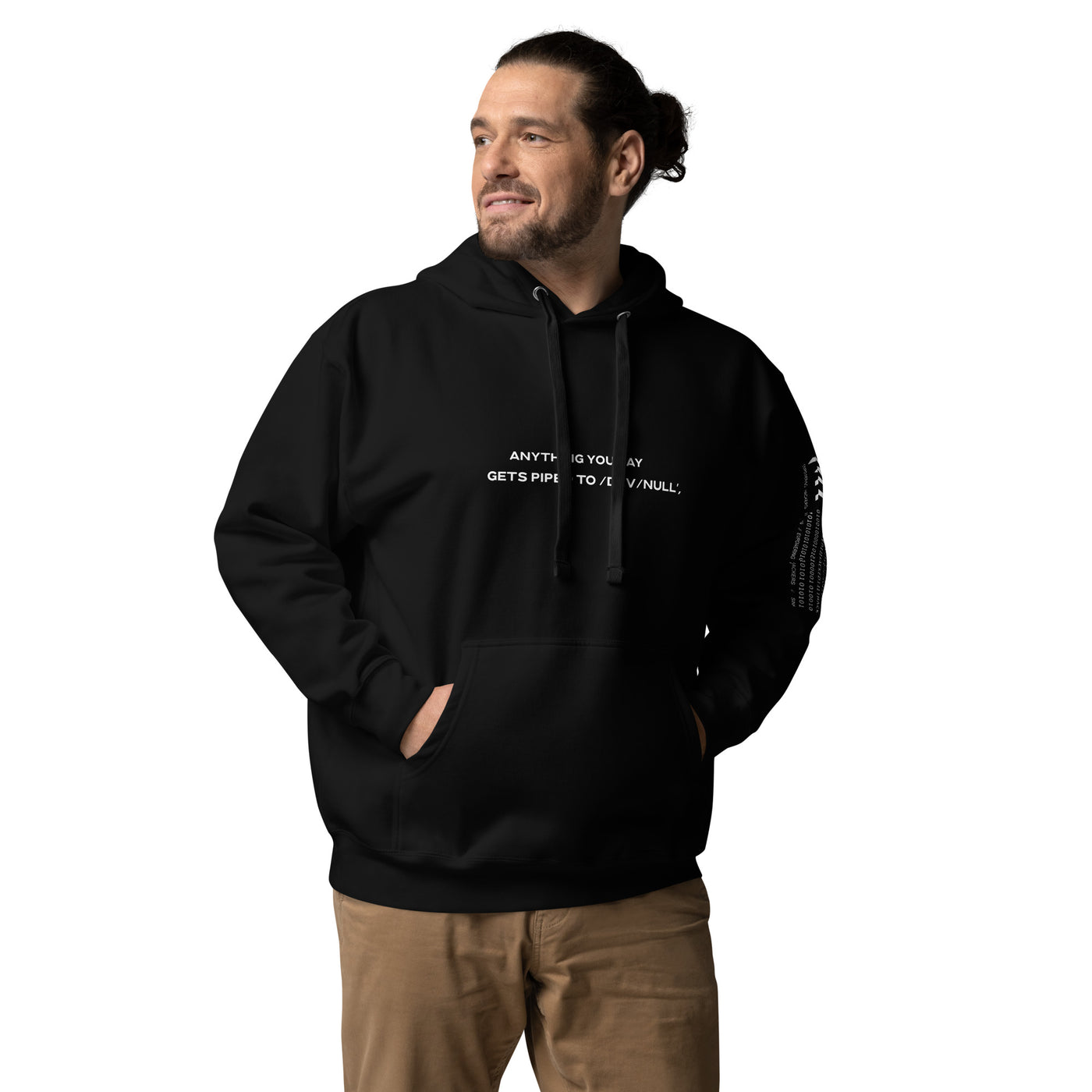 Anything you say Gets piped to devnull V2 - Unisex Hoodie