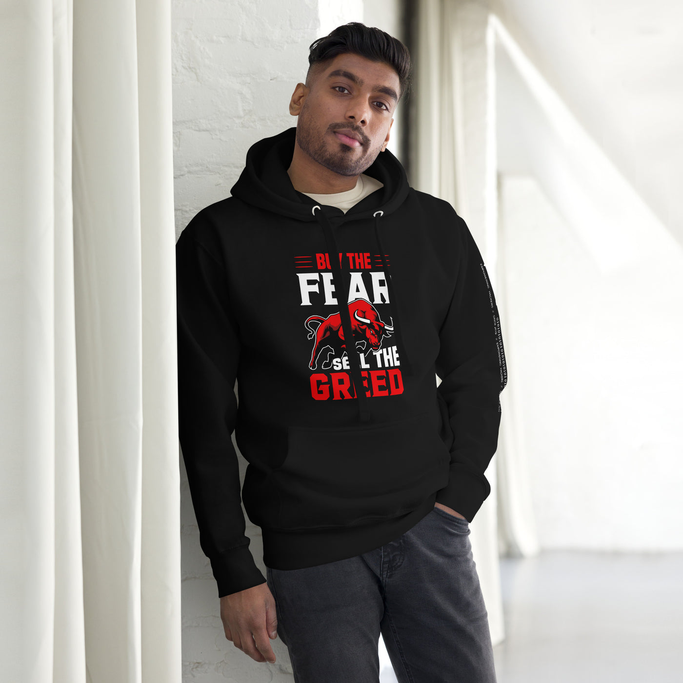 Buy the Fear; Sell the Greed V1 - Unisex Hoodie