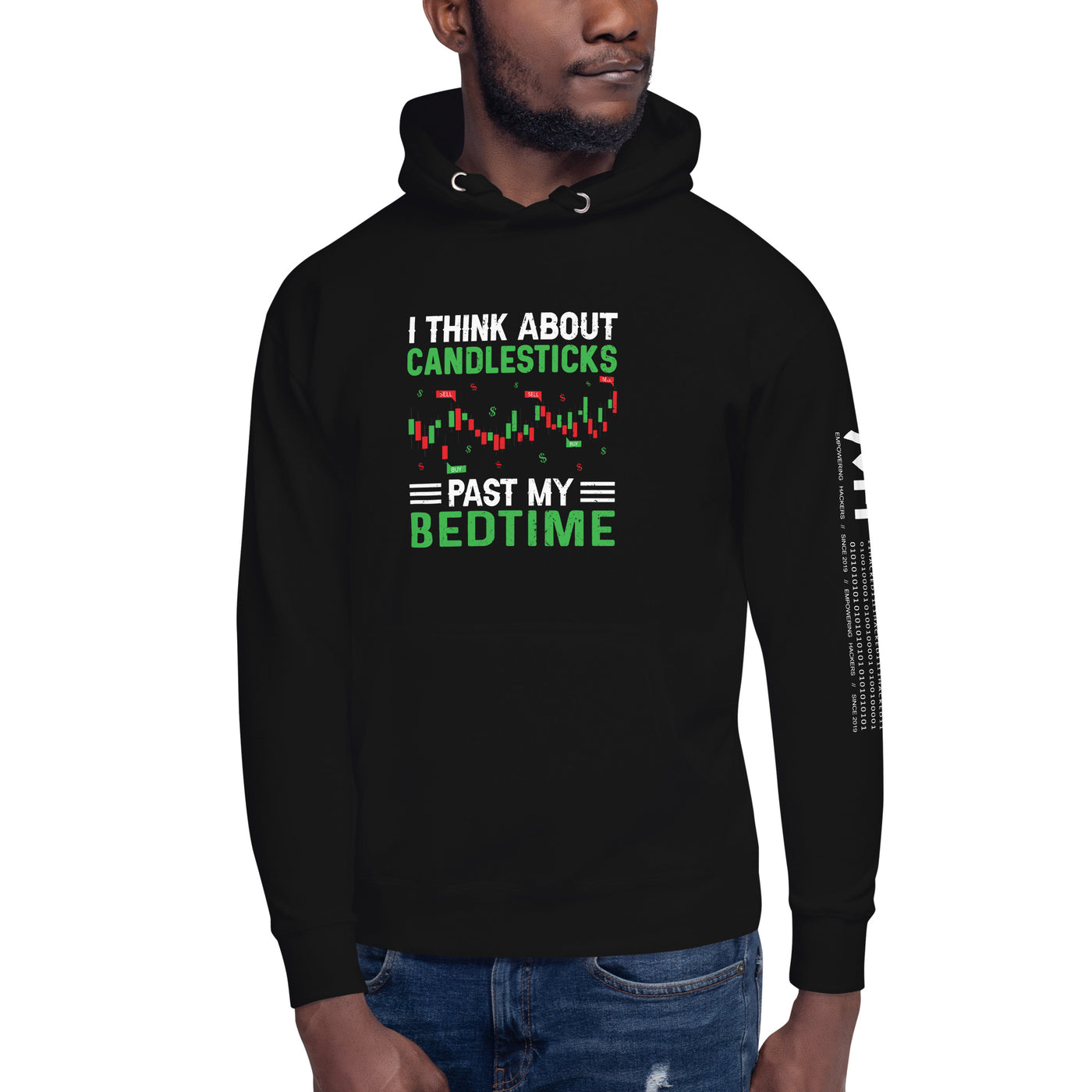 I think about Candle Sticks past my Bedtime - Unisex Hoodie