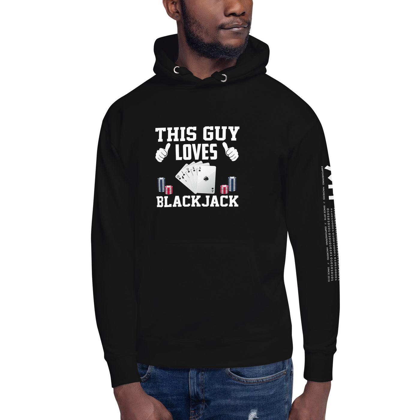 This Guy Loves Black Jack - Unisex Hoodie