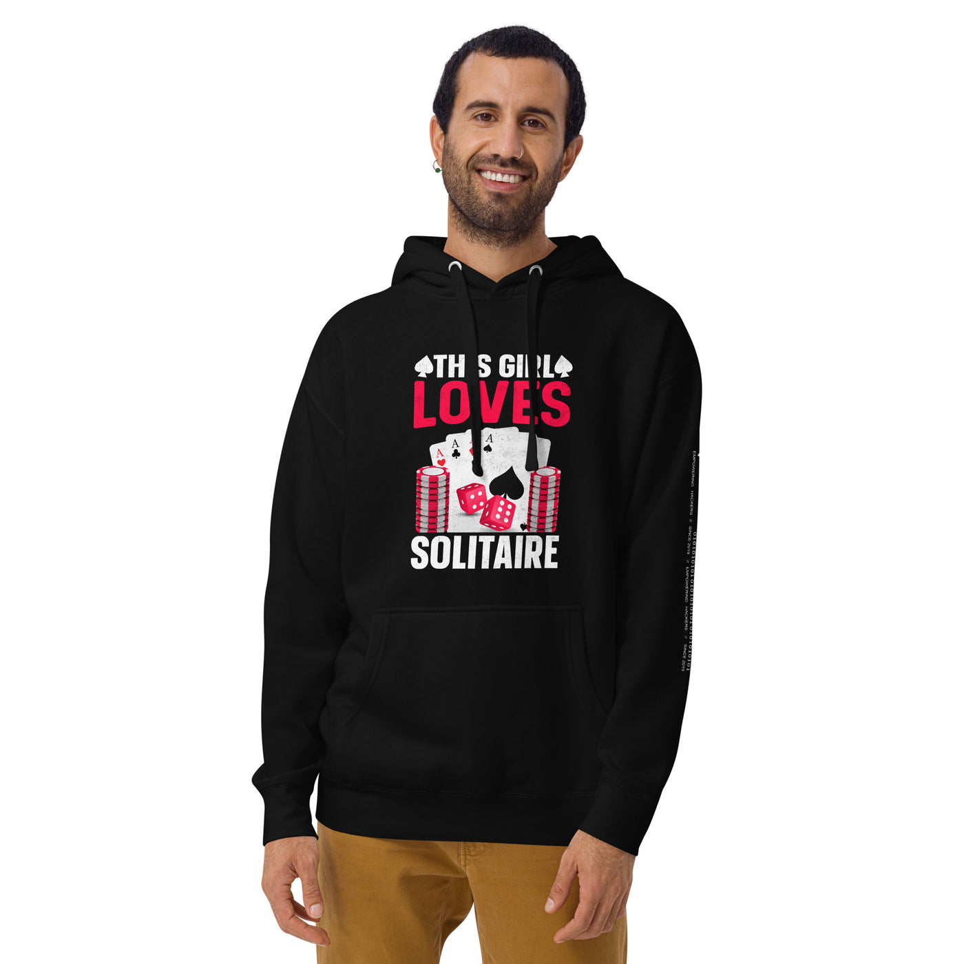 This Girl Loves  Solitaire - Unisex Hoodie