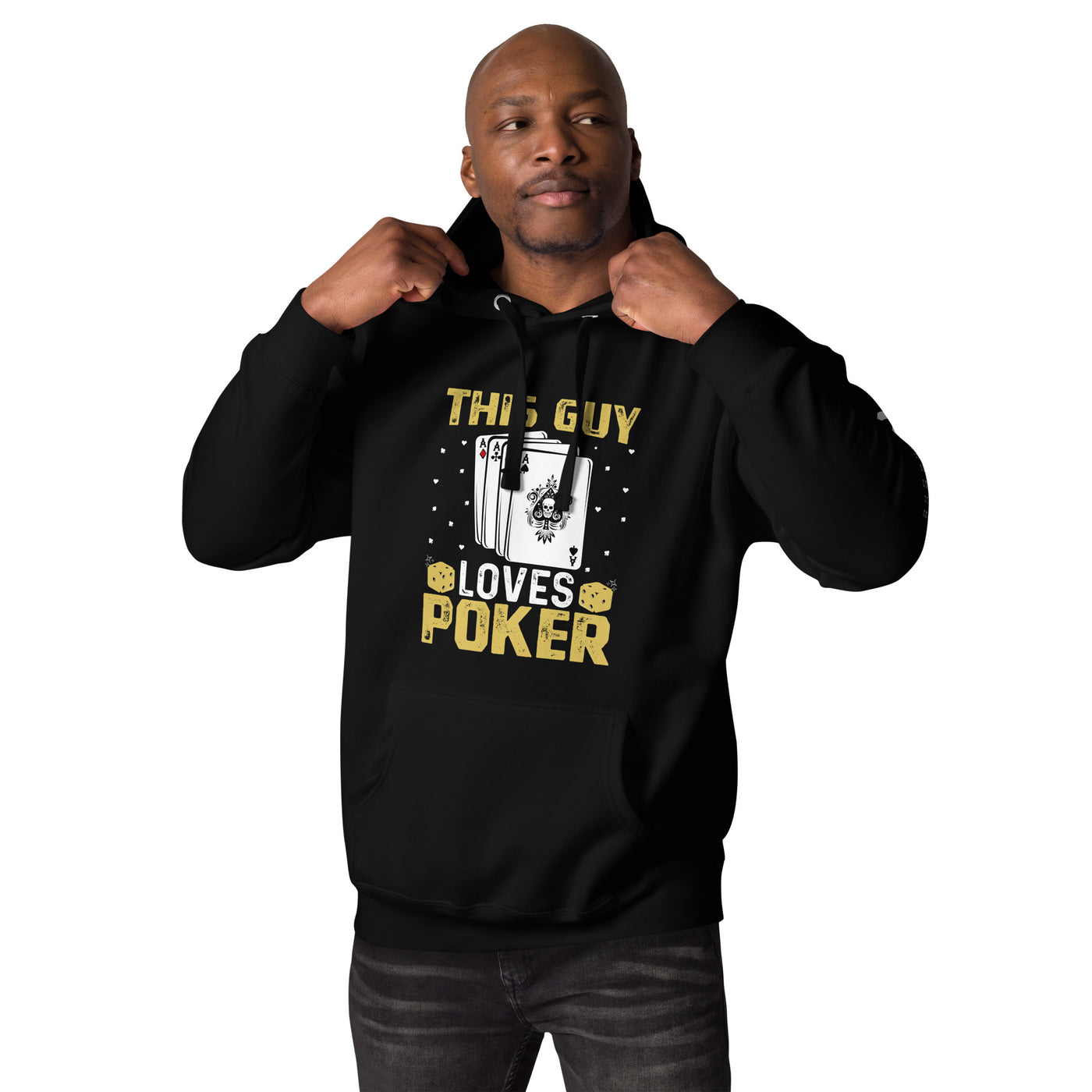 This Guy Loves Poker - Unisex Hoodie