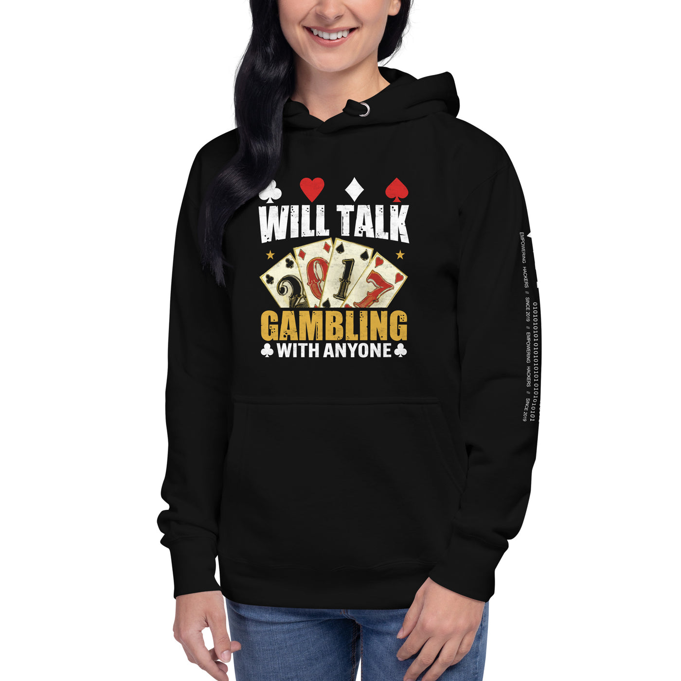 Will Talk about Gambling with everyone - Unisex Hoodie
