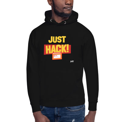 Just Hack (Yellow Text) - Unisex Hoodie