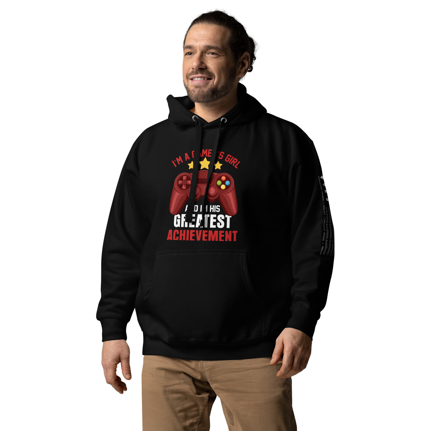 I am a Gamer's Girl, I am his Greatest Achievement - Unisex Hoodie