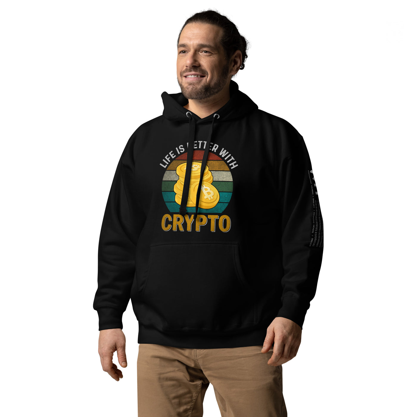 Life is Better with Bitcoin - Unisex Hoodie