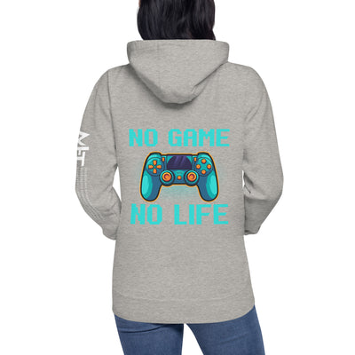 No Game; No Life - Unisex Hoodie ( Back Print )