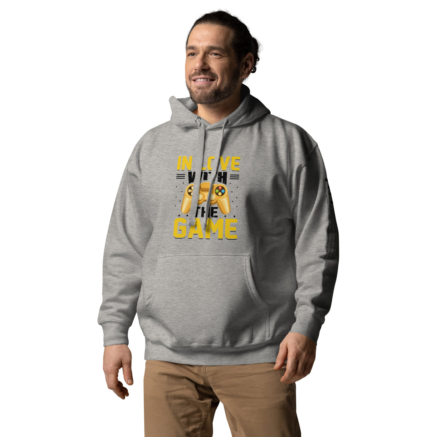In Love With The Game in Dark Text - Unisex Hoodie