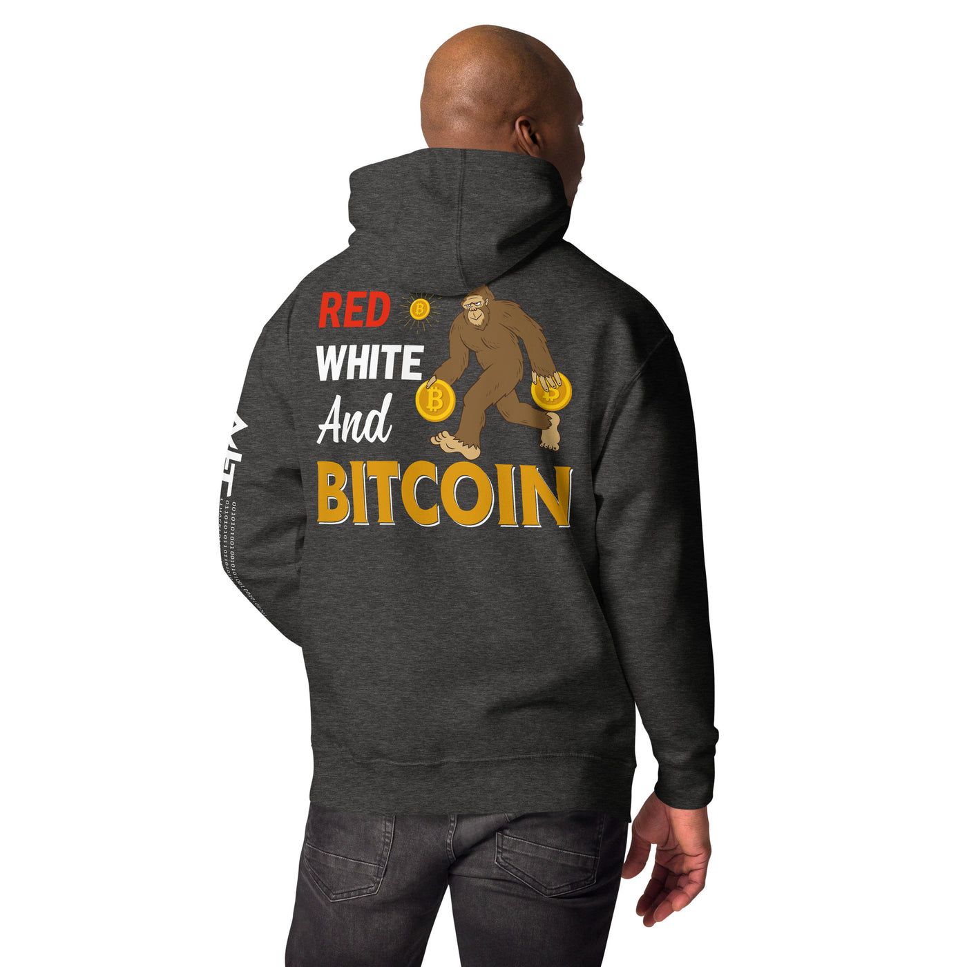 Red, White and Bitcoin - Unisex Hoodie