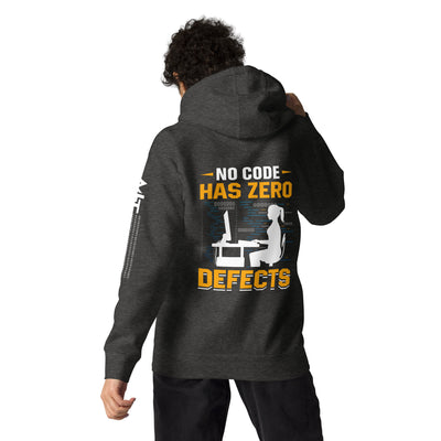 No code has zero defect Unisex Hoodie ( Back Print )