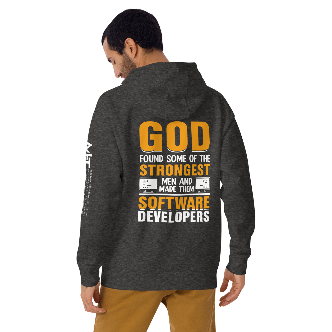 God Strongest Software - Unisex Hoodie ( Back Print )