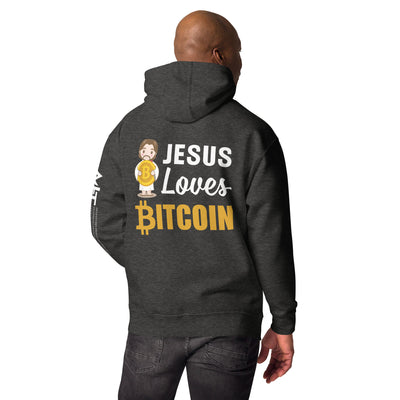 Jesus loves Bitcoin - Unisex Hoodie