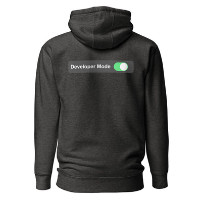 Developer Mode On - Unisex Hoodie (back print)