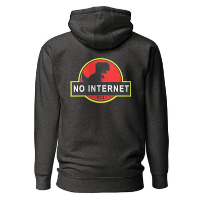 No internet 404 - Unisex Hoodie (back print)