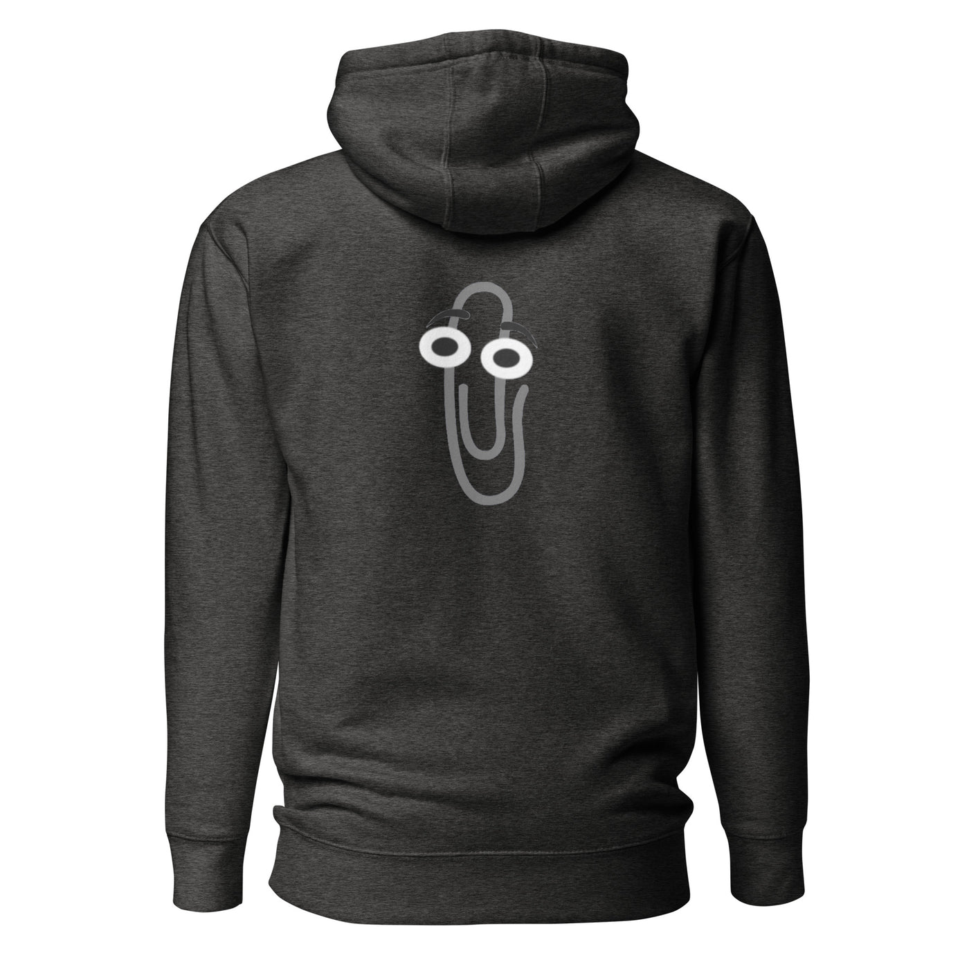 Poor Clippy - Unisex Hoodie (back print)