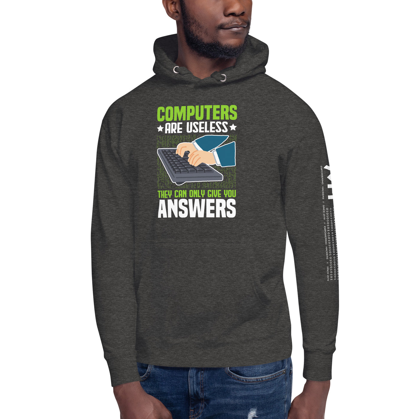 Computer are Useless, they only Give you Answers Unisex Hoodie