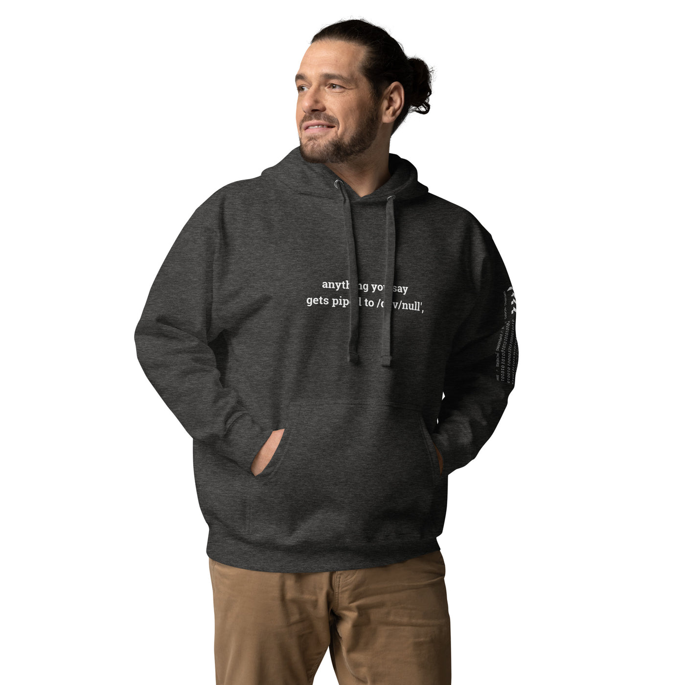Anything you say Gets piped to devnull - Unisex Hoodie