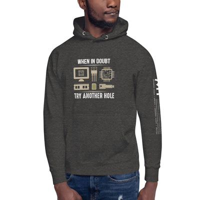 When in doubt, Try another hole V1 - Unisex Hoodie